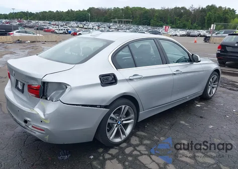 2017 BMW 330I из США, поврежденный, VIN WBA8B9G31HNU52441